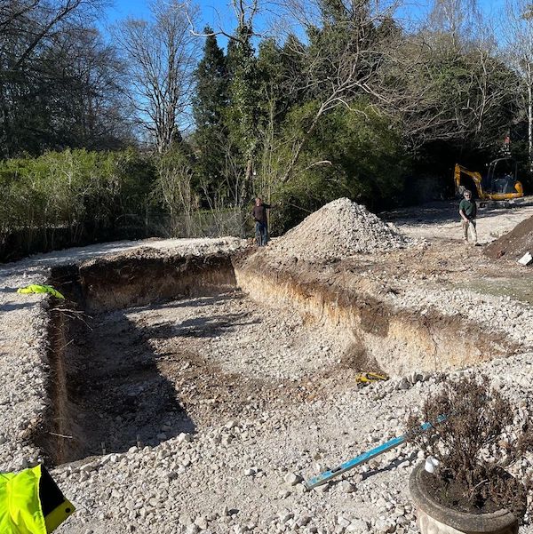 digger foundation swimming pool kent