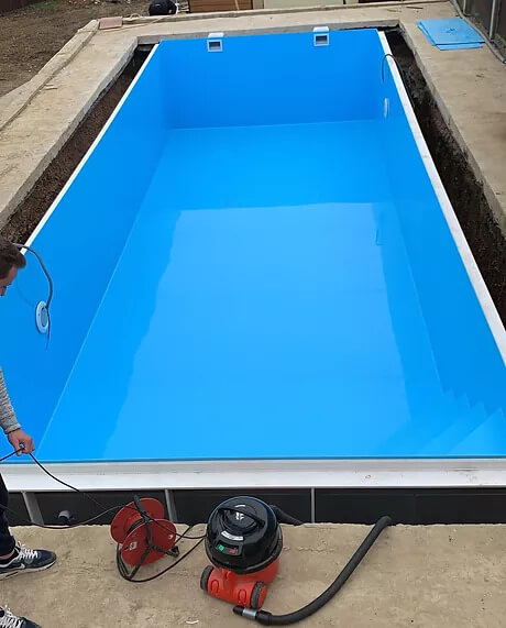 swimming pool plant digger hire service 01